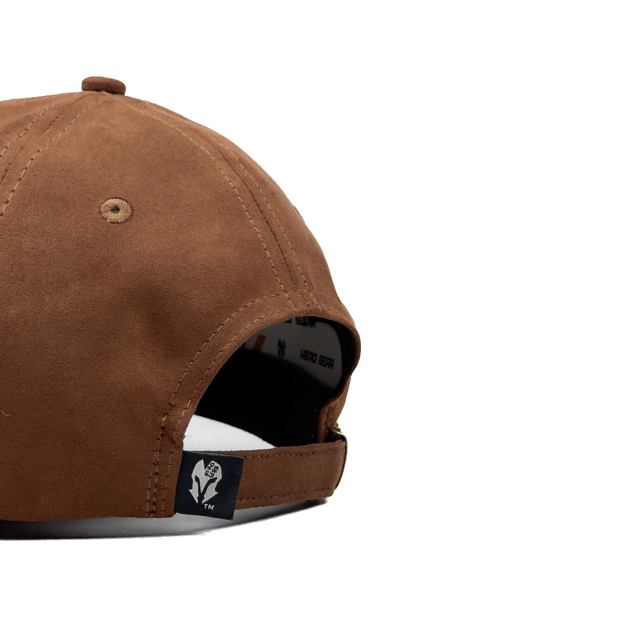 HEAD GEAR CHOCOLATE SUPER SUEDE CURVED VISOR CAP