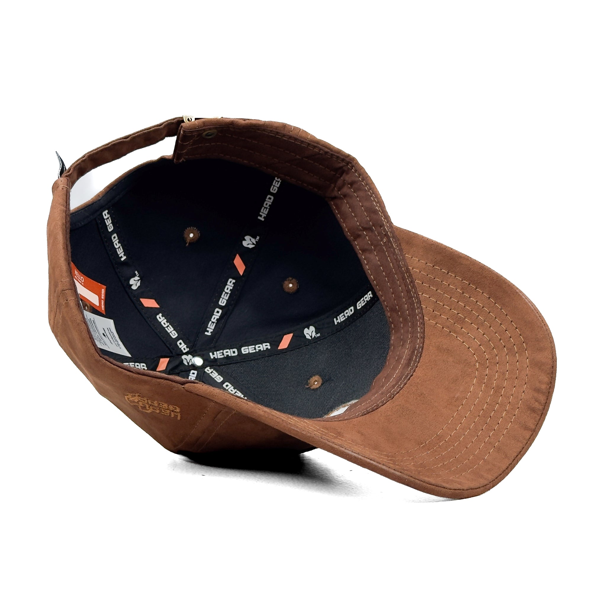 HEAD GEAR CHOCOLATE SUPER SUEDE CURVED VISOR CAP