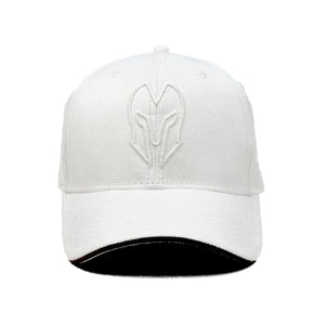 HEAD GEAR POLAR WHITE SUPER SUEDE SANDWICH CAP