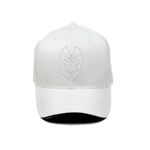 HEAD GEAR POLAR WHITE SUPER SUEDE SANDWICH CAP