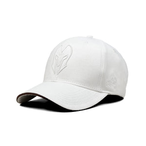 HEAD GEAR POLAR WHITE SUPER SUEDE SANDWICH CAP