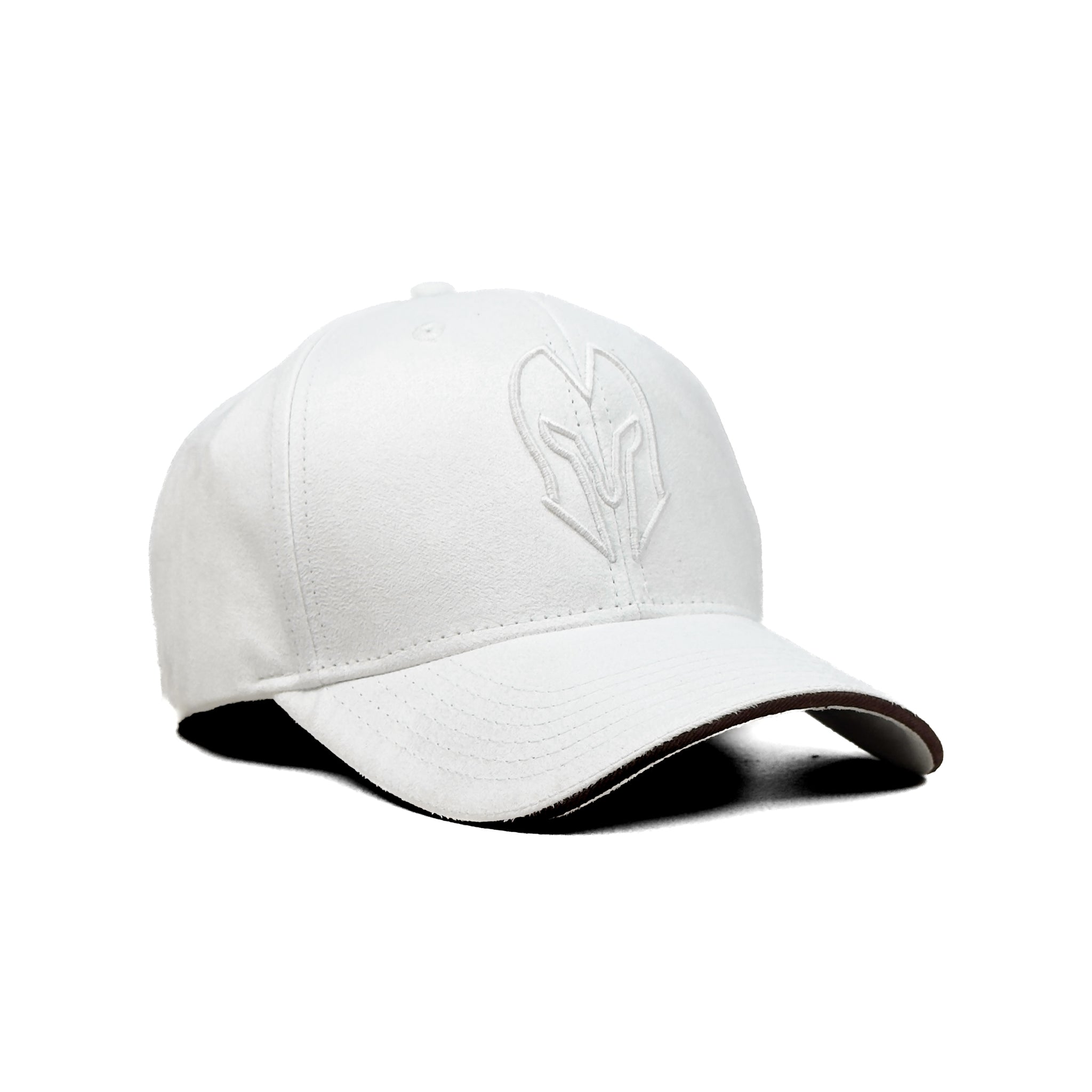 HEAD GEAR POLAR WHITE SUPER SUEDE SANDWICH CAP