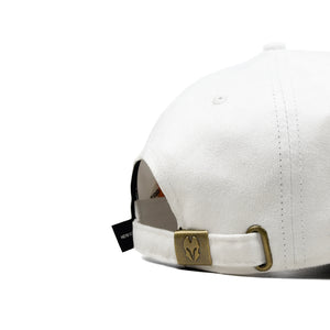 HEAD GEAR POLAR WHITE SUPER SUEDE SANDWICH CAP