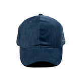 HEAD GEAR NAVY BLUE CORDUROY CAP