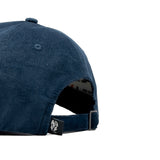 HEAD GEAR NAVY BLUE CORDUROY CAP