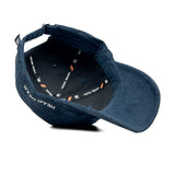 HEAD GEAR NAVY BLUE CORDUROY CAP
