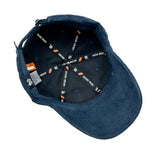 HEAD GEAR NAVY BLUE CORDUROY CAP