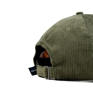 HEAD GEAR OLIVE CORDUROY CAP