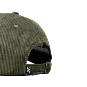 HEAD GEAR OLIVE CORDUROY CAP