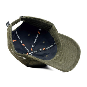 HEAD GEAR OLIVE CORDUROY CAP