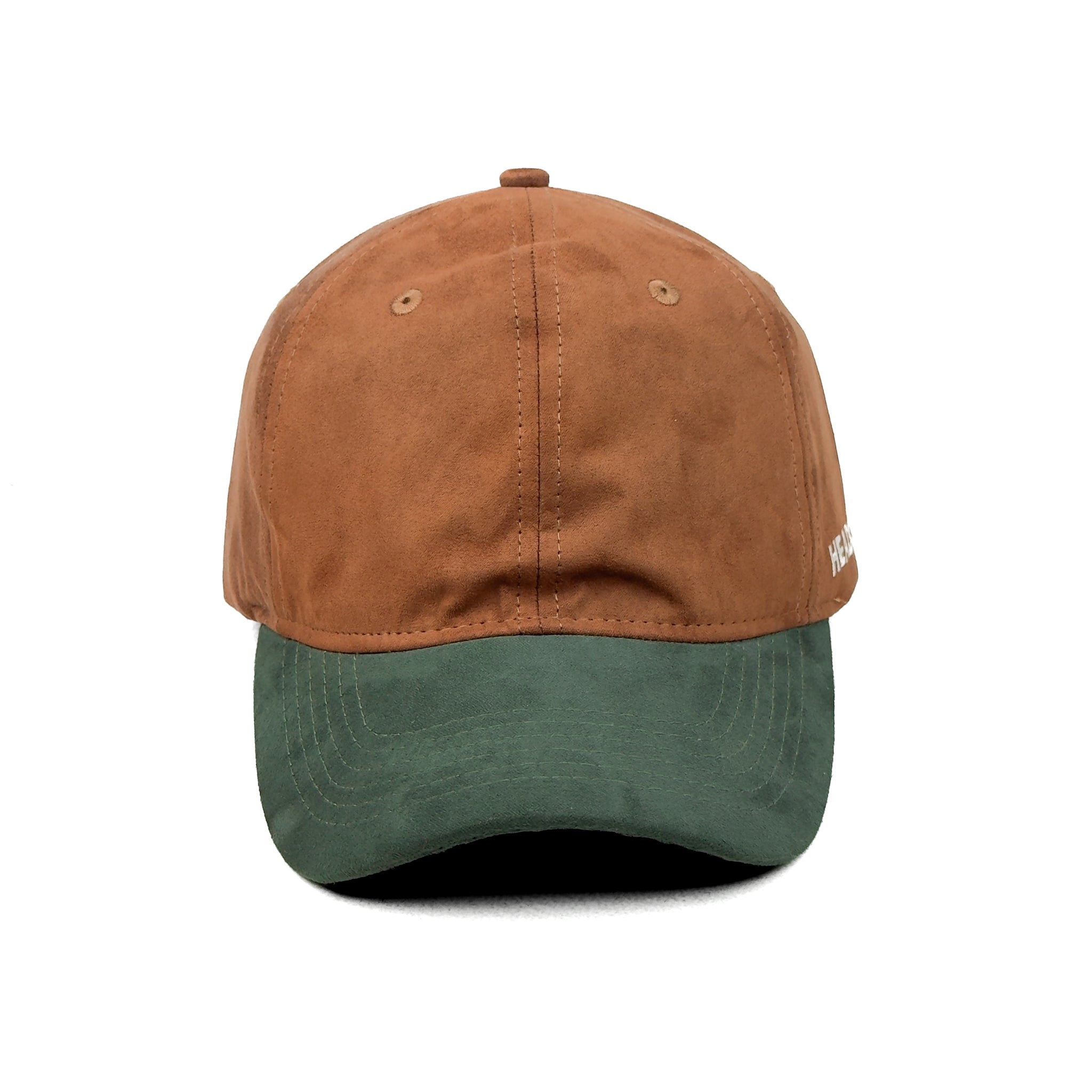 HEAD GEAR BROWN OLIVE DUAL TONE CAP