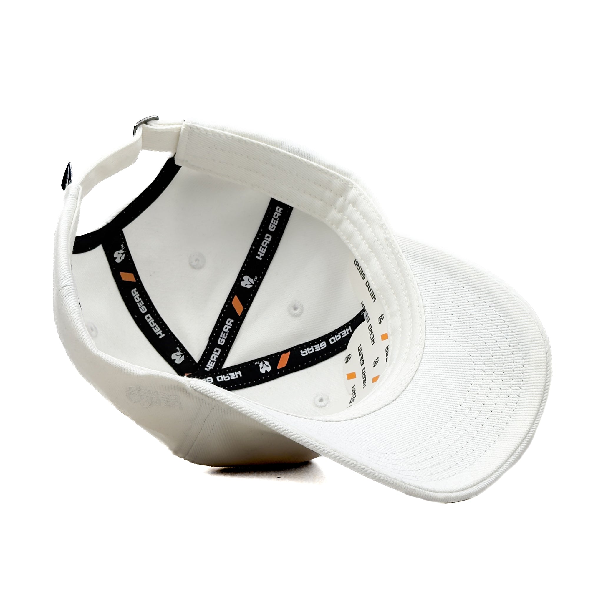 HEAD GEAR BASIC WHITE CAP