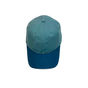 HEAD GEAR BOTTLE GREEN BLUE DUAL TONE CAP