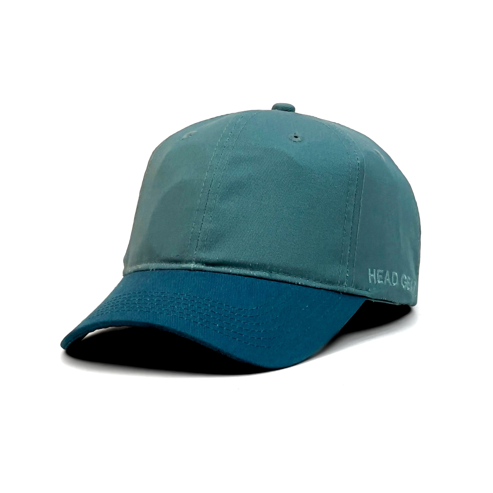 HEAD GEAR BOTTLE GREEN BLUE DUAL TONE CAP