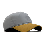 HEAD GEAR GREY BROWN DUAL TONE CAP