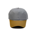 HEAD GEAR GREY BROWN DUAL TONE CAP