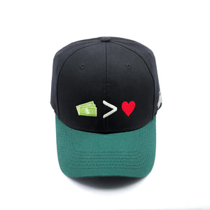 HEAD GEAR MONEY BEATS LOVE CAP