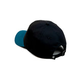HEAD GEAR BLACK TEAL BLUE DUAL TONE CAP