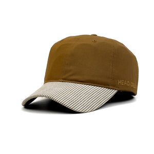 HEAD GEAR CHOCO STRIPED CAP