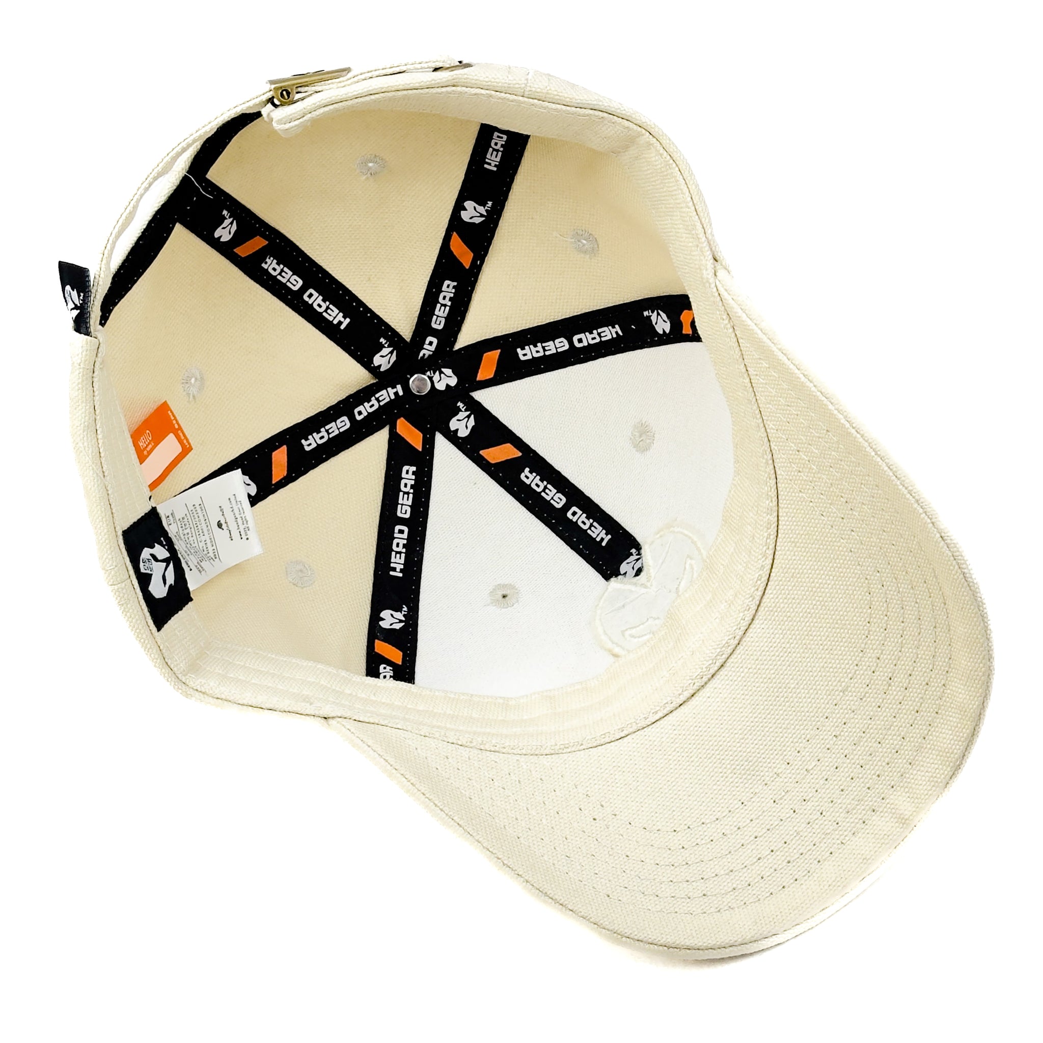 HEAD GEAR OFF WHITE SUPER CANVAS CAP