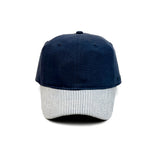 HEAD GEAR NAVY BLUE STRIPED CAP