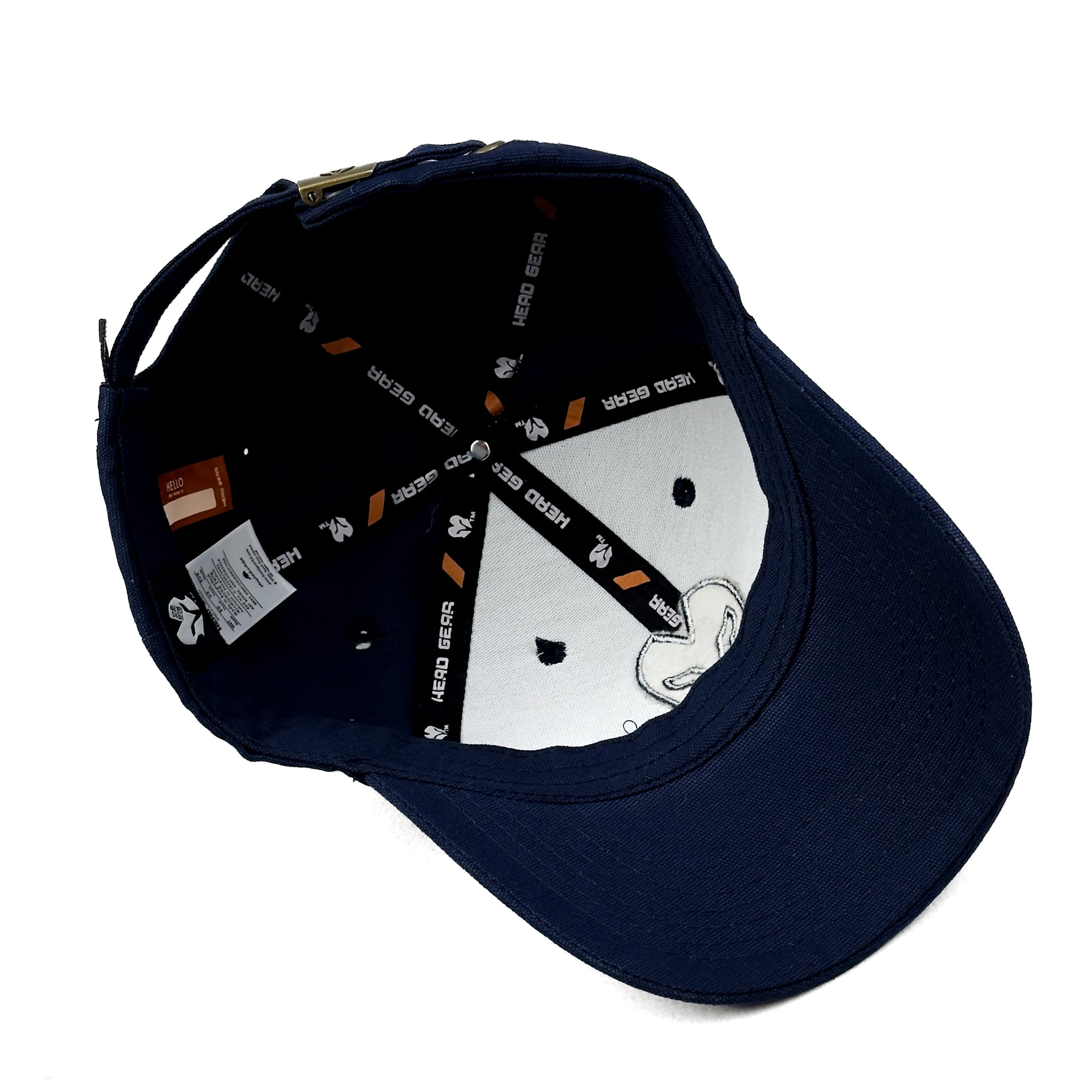 HEAD GEAR NAVY BLUE SUPER CANVAS CAP