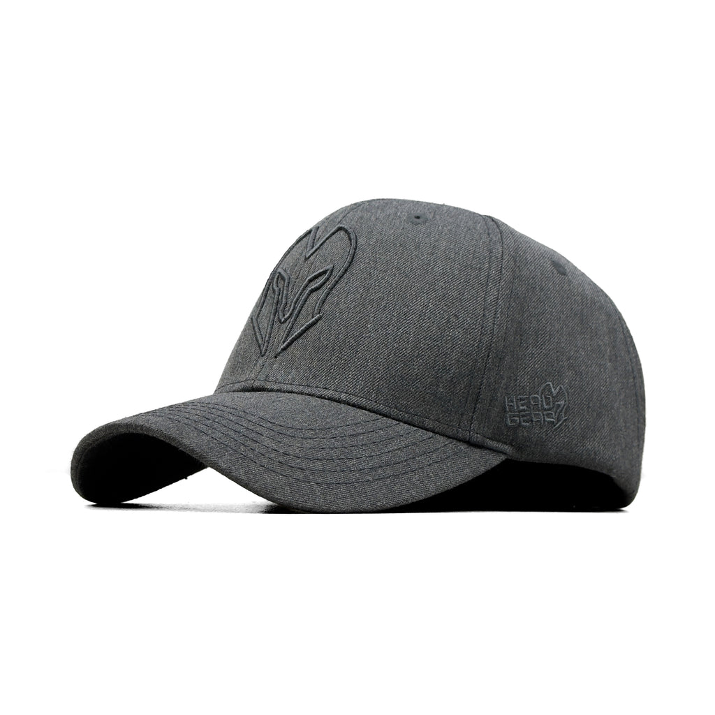 HEAD GEAR SUPER TWILL GREY MELANGE CAP