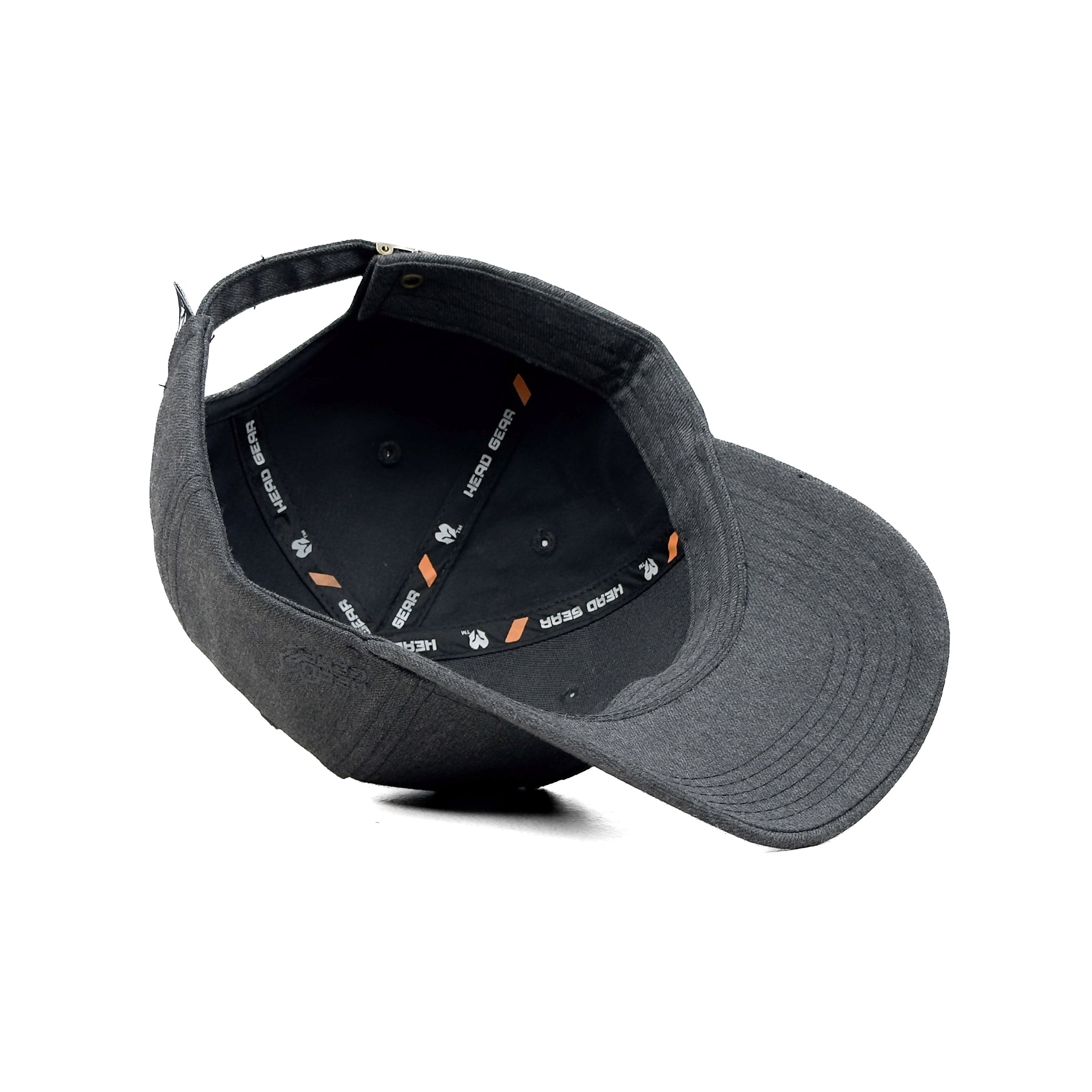 HEAD GEAR SUPER TWILL GREY MELANGE CAP