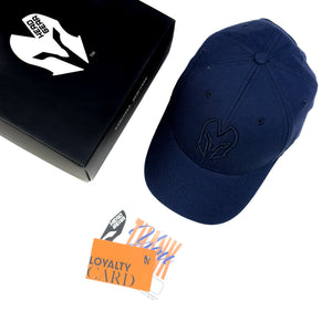 HEAD GEAR NAVY BLUE SUPER CANVAS CAP