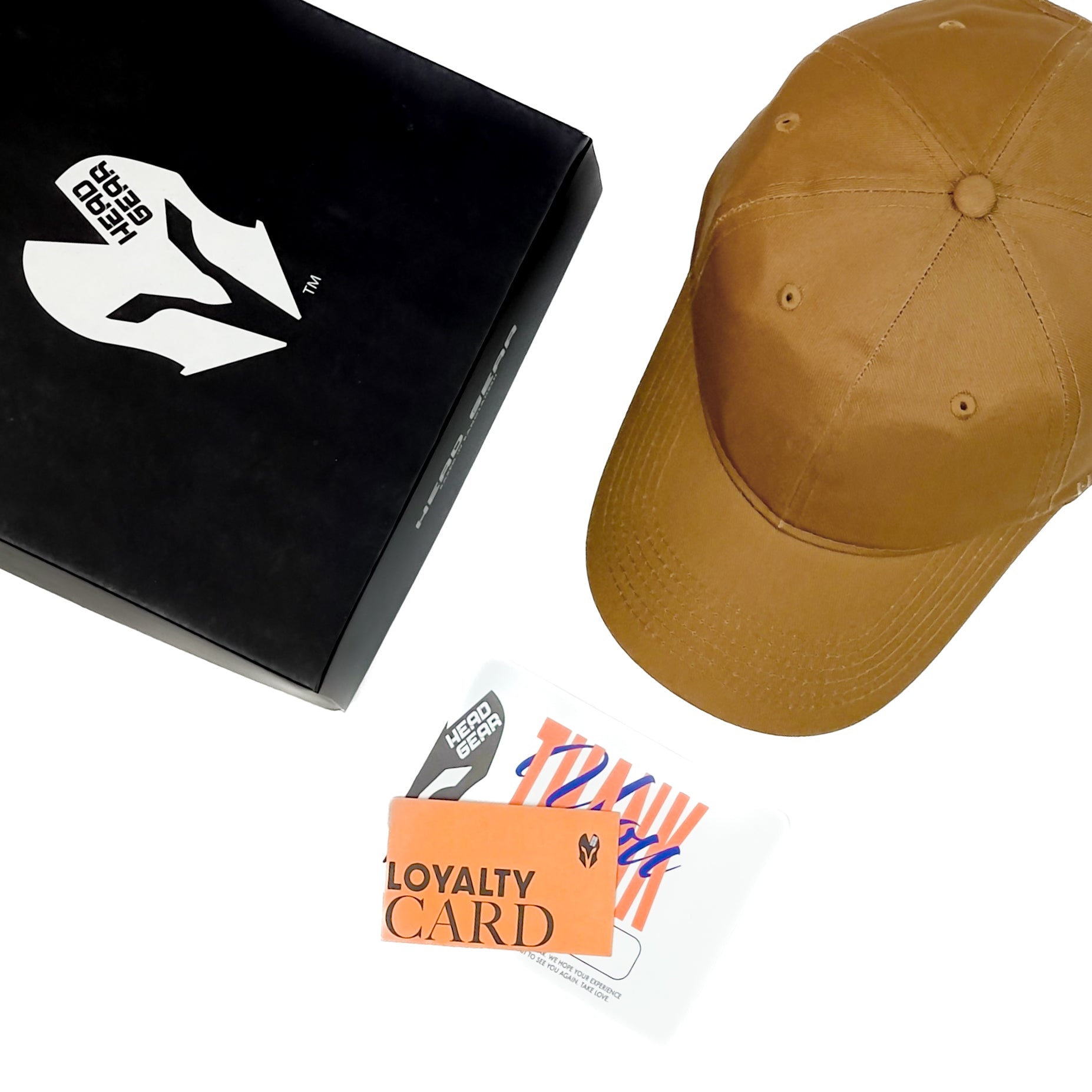 HEAD GEAR BROWN CAP