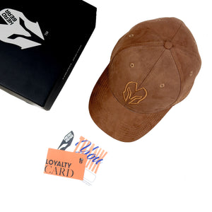 HEAD GEAR CHOCOLATE SUPER SUEDE CURVED VISOR CAP