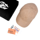 HEAD GEAR BEIGE SUPER SUEDE CAP