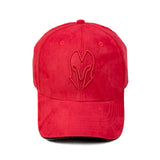 HEAD GEAR RED SUPER SUEDE SANDWICH CAP
