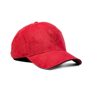 HEAD GEAR RED SUPER SUEDE SANDWICH CAP