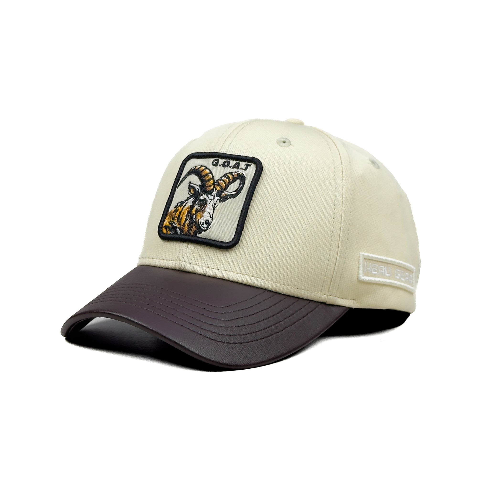 HEAD GEAR G.O.A.T 3D PATCH PREMIUM HIGH CROWN LIMITED EDITION CAP