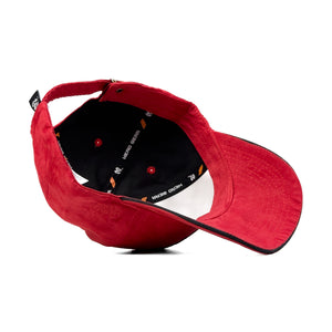 HEAD GEAR RED SUPER SUEDE SANDWICH CAP