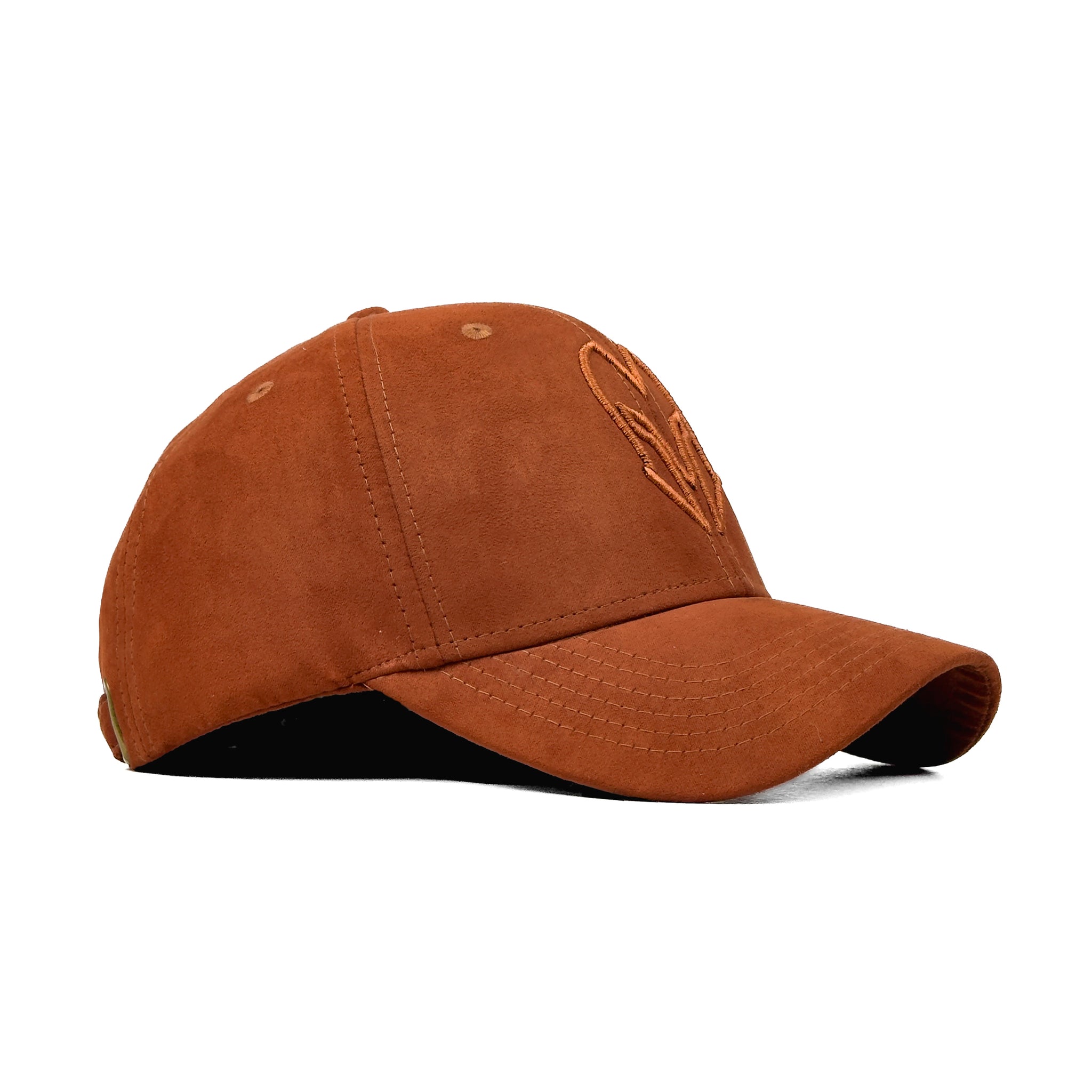 HEAD GEAR BURNT ORANGE SUPER SUEDE CAP