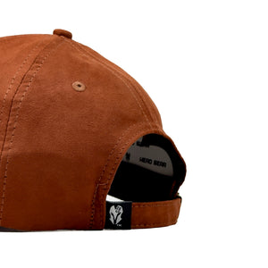 HEAD GEAR BURNT ORANGE SUPER SUEDE CAP