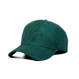 HEAD GEAR CASTLETON GREEN SUPER SUEDE CAP