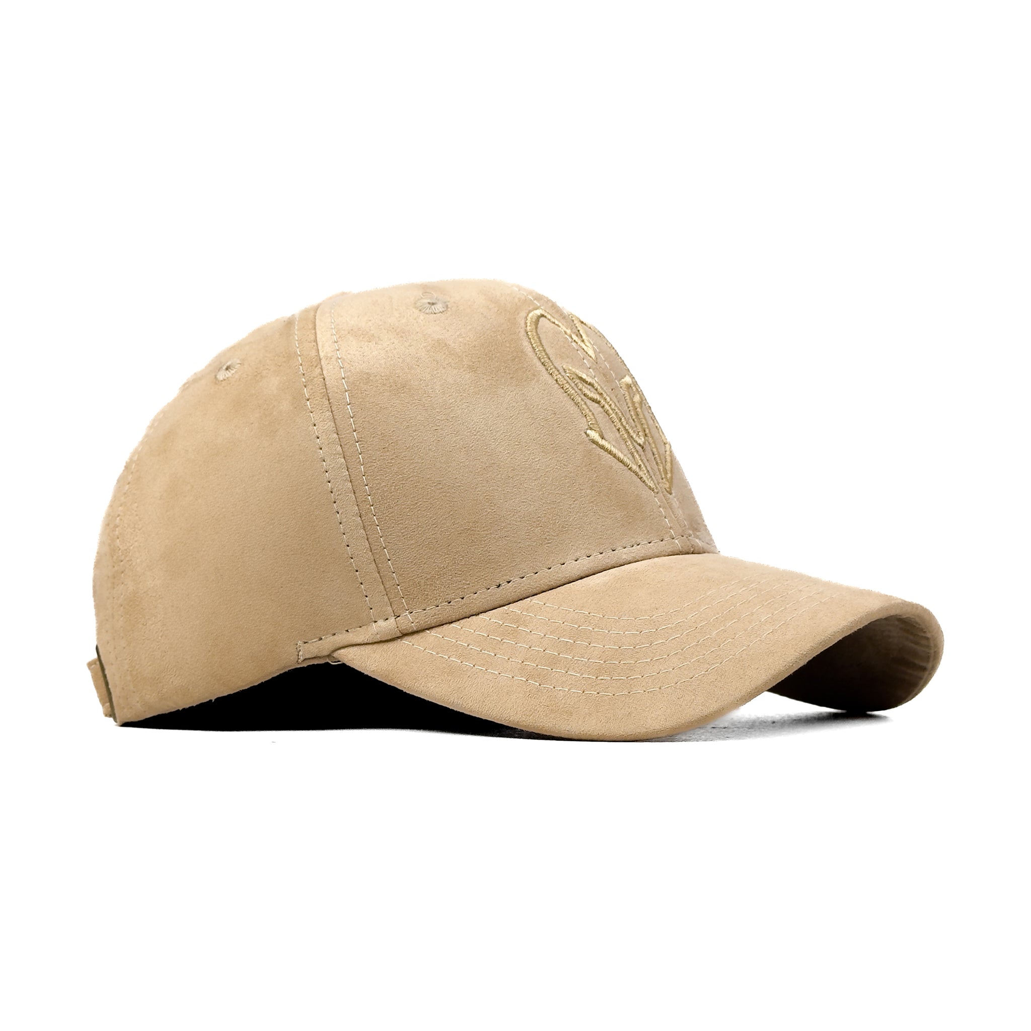 HEAD GEAR BEIGE SUPER SUEDE CAP