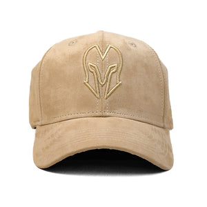 HEAD GEAR BEIGE SUPER SUEDE CAP