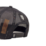 HEAD GEAR DARK BROWN FAUX LEATHER TRUCKER LIMITED EDITION CAP