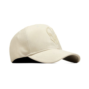 HEAD GEAR OFF-WHITE FAUX LEATHER LIMITED EDITION CAP