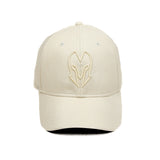 HEAD GEAR OFF-WHITE FAUX LEATHER LIMITED EDITION CAP