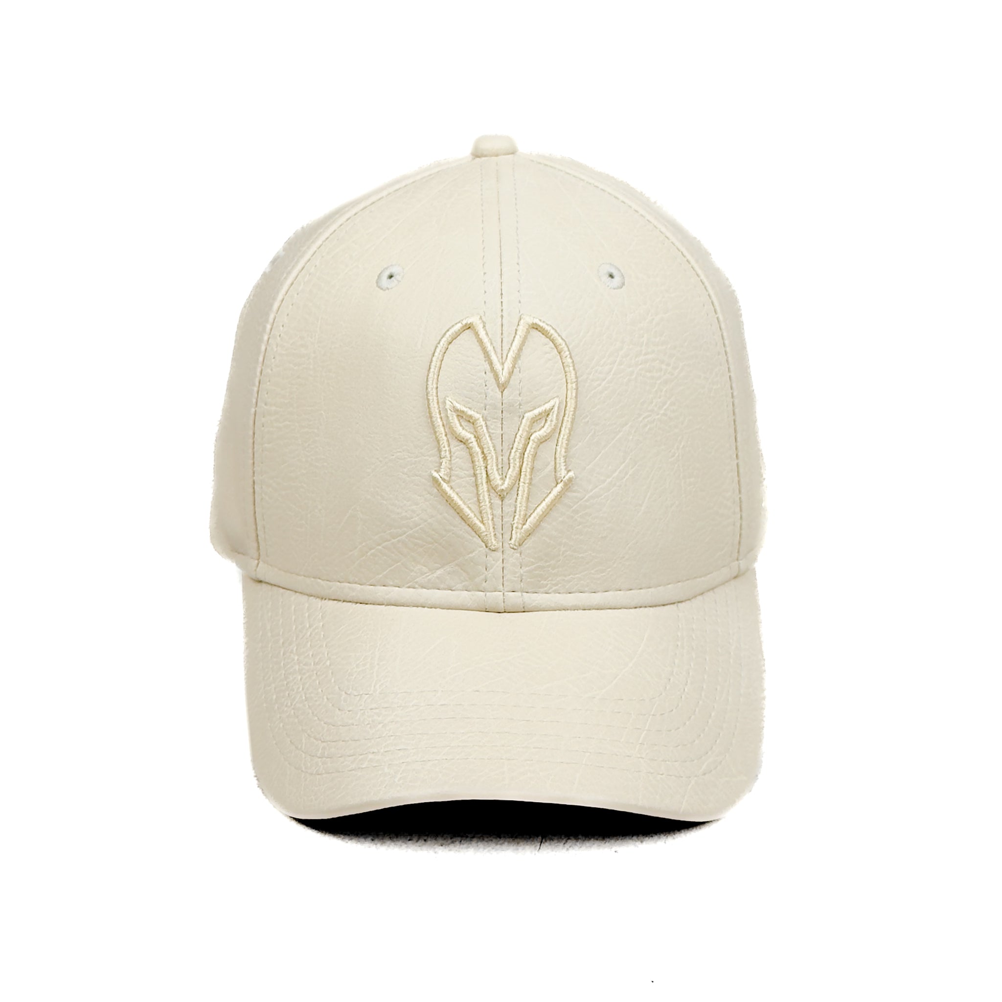 HEAD GEAR OFF-WHITE FAUX LEATHER LIMITED EDITION CAP