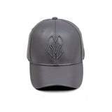 HEAD GEAR GREY FAUX LEATHER LIMITED EDITION CAP
