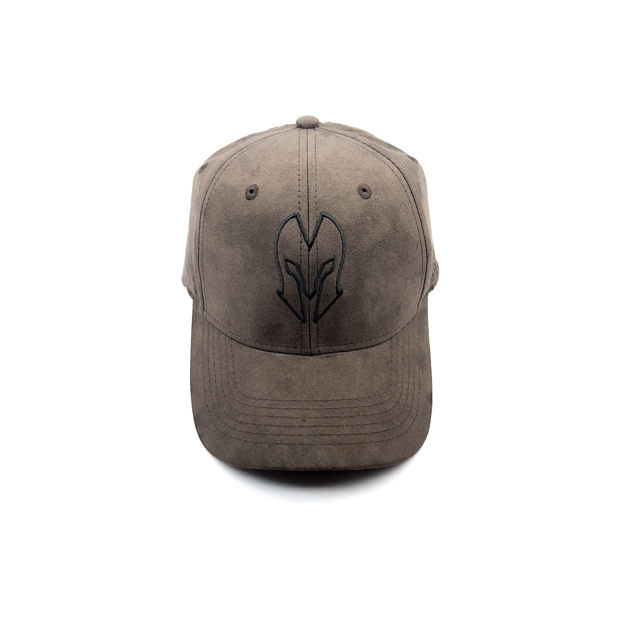 HEAD GEAR CHOCOLATE SUEDE LOGO CAP