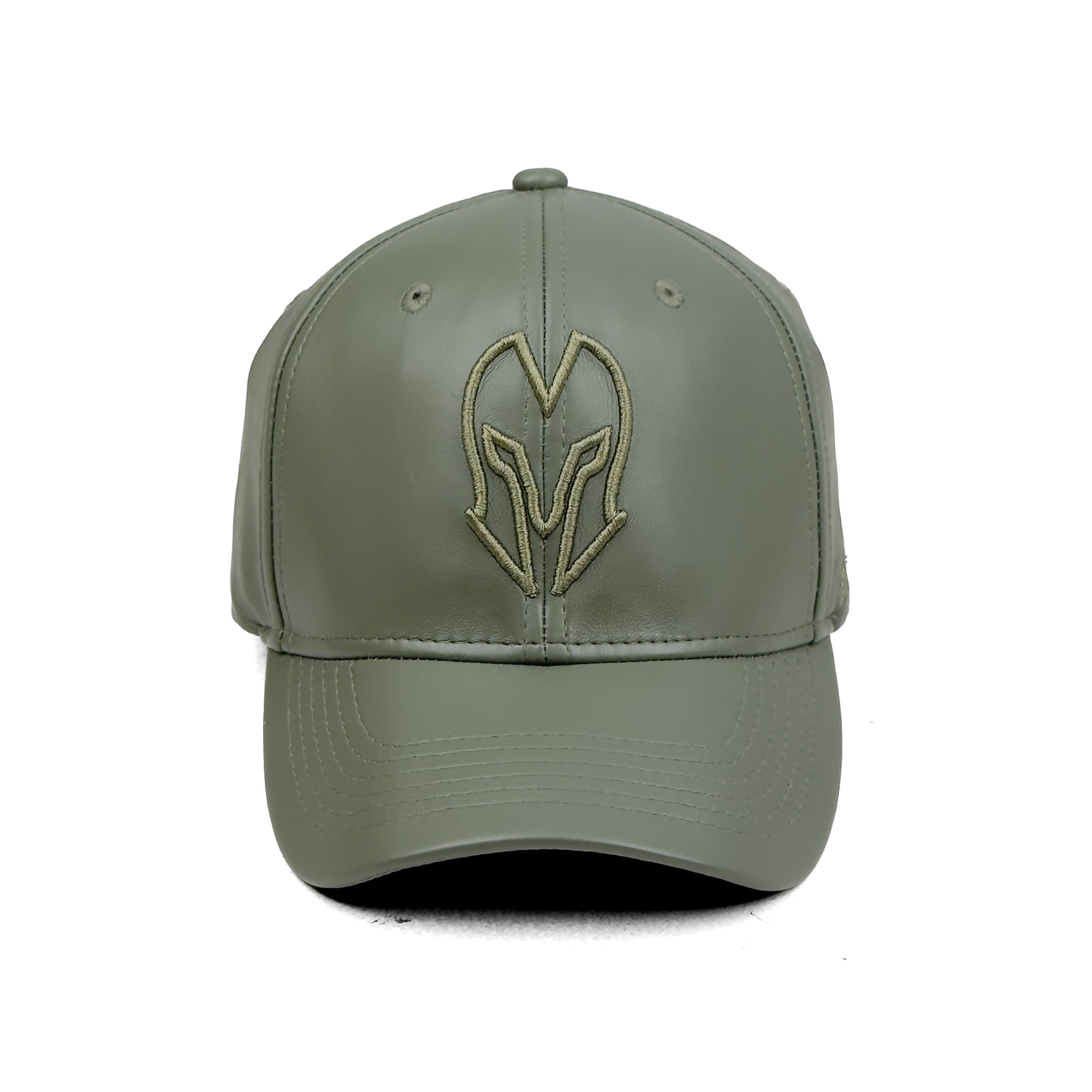 HEAD GEAR SAGE GREEN FAUX LEATHER LIMITED EDITION CAP