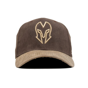 HEAD GEAR ELITE FUSION BROWN SUEDE TWILL LIMITED EDITION CAP