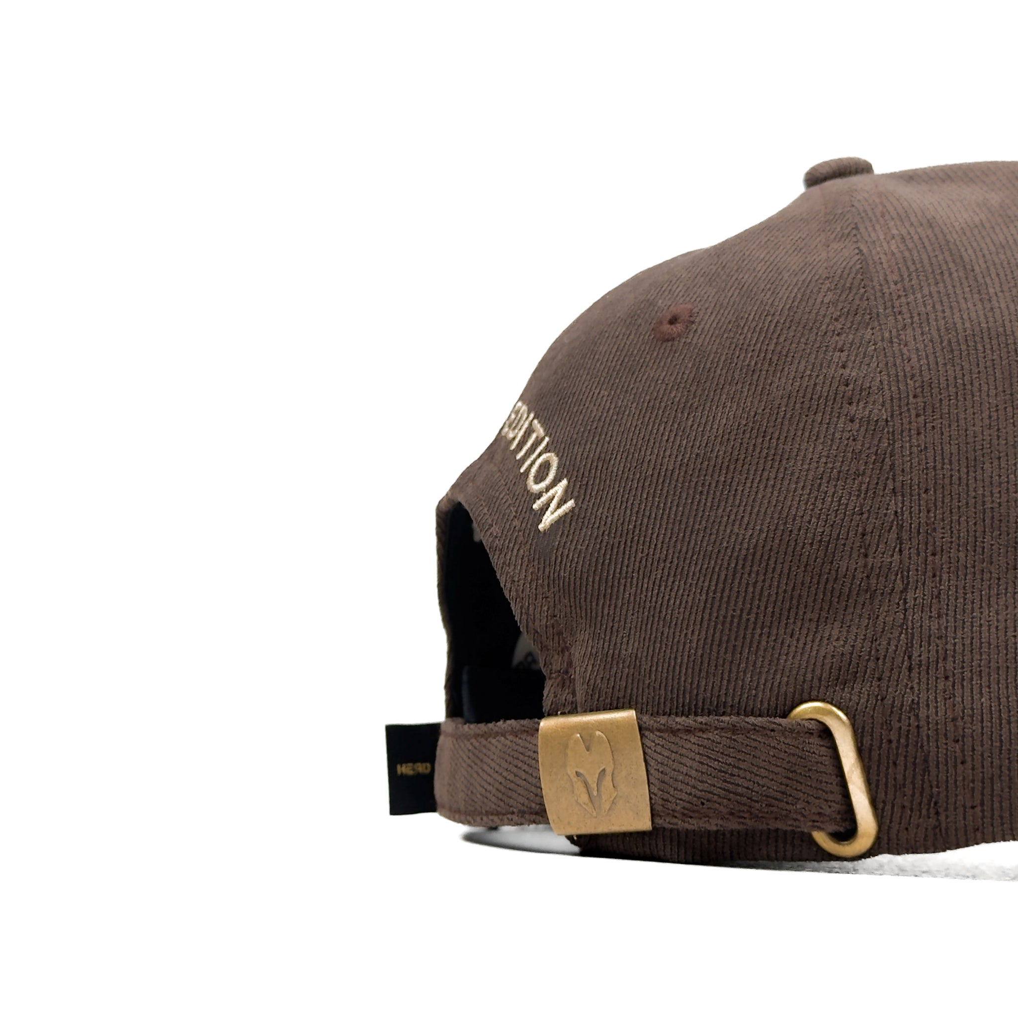 HEAD GEAR ELITE FUSION BROWN SUEDE TWILL LIMITED EDITION CAP